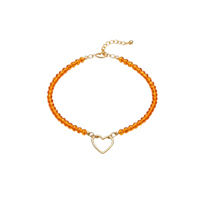 Armband Hart Oranje - Image 2