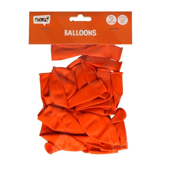 Ballonnen - Oranje - 30cm - 20 stuks - Image 2