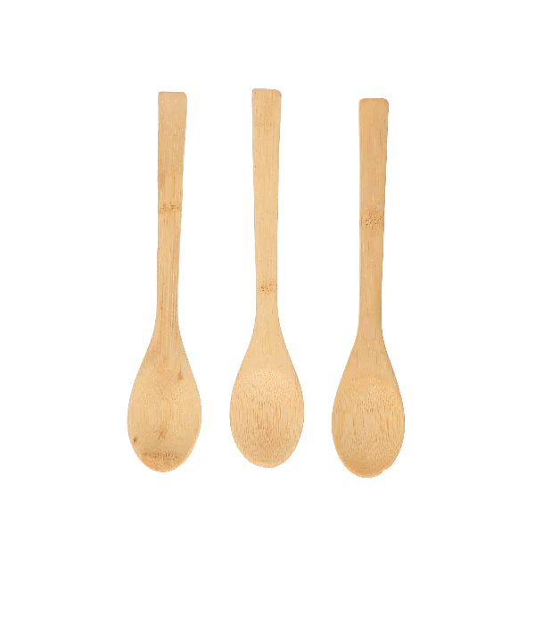Bamboe lepels 3 stuks