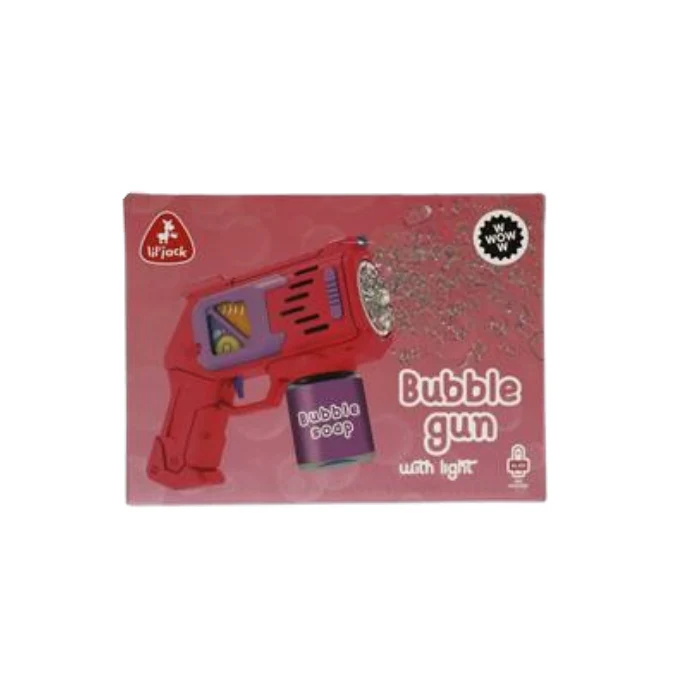 Bubble blow gun pink bellenblaas