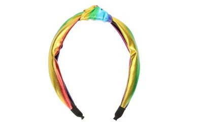 Diadeem metallic regenboog