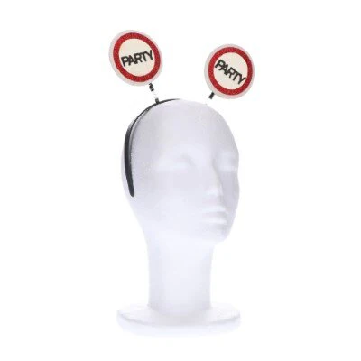 Diadeem Party rood/wit - Image 2