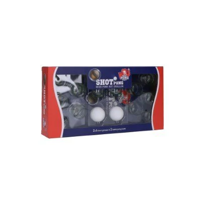 Drankspel Shot pong 2 ballen 6 shotglazen - Image 2