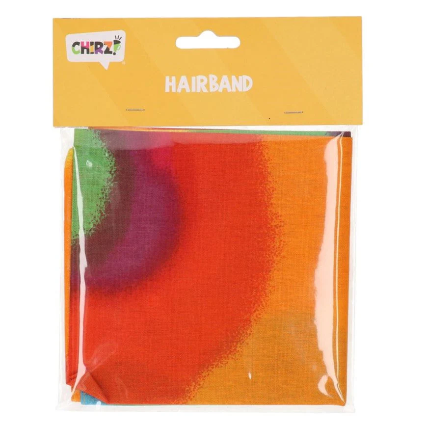 Haarband hippie tie dye meerkleurig