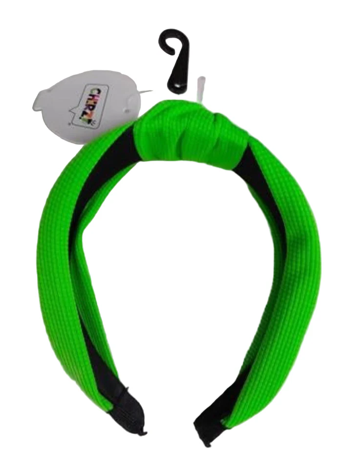 Haarband neon groen