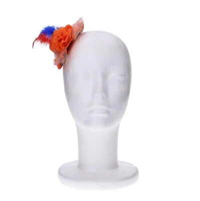 Haarclip hoedje oranje - Image 2