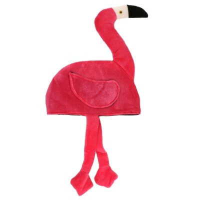 Hoed flamingo roze