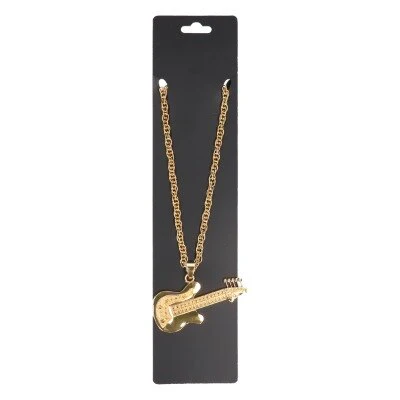 Ketting gouden gitaar