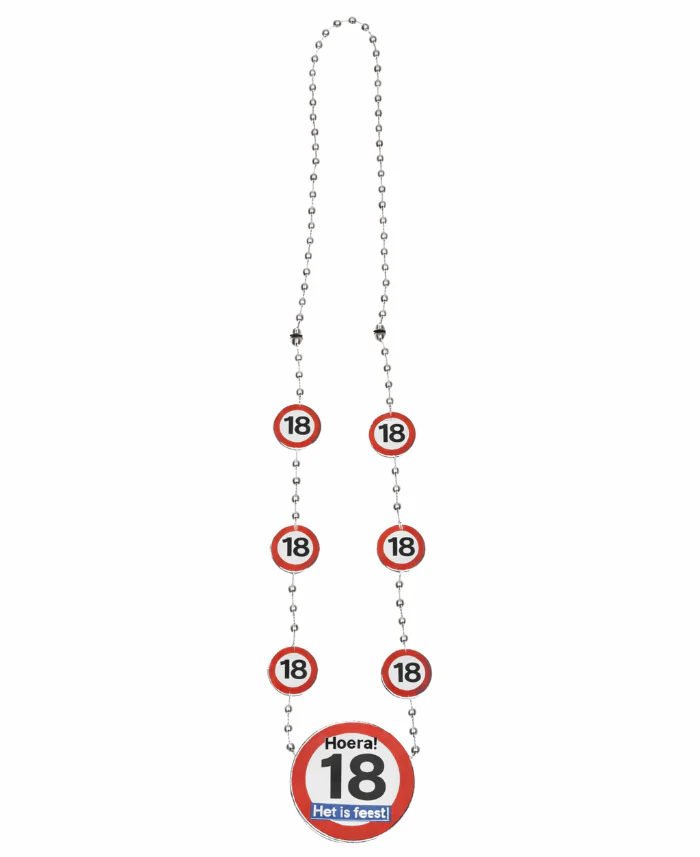 Ketting Hoera 18