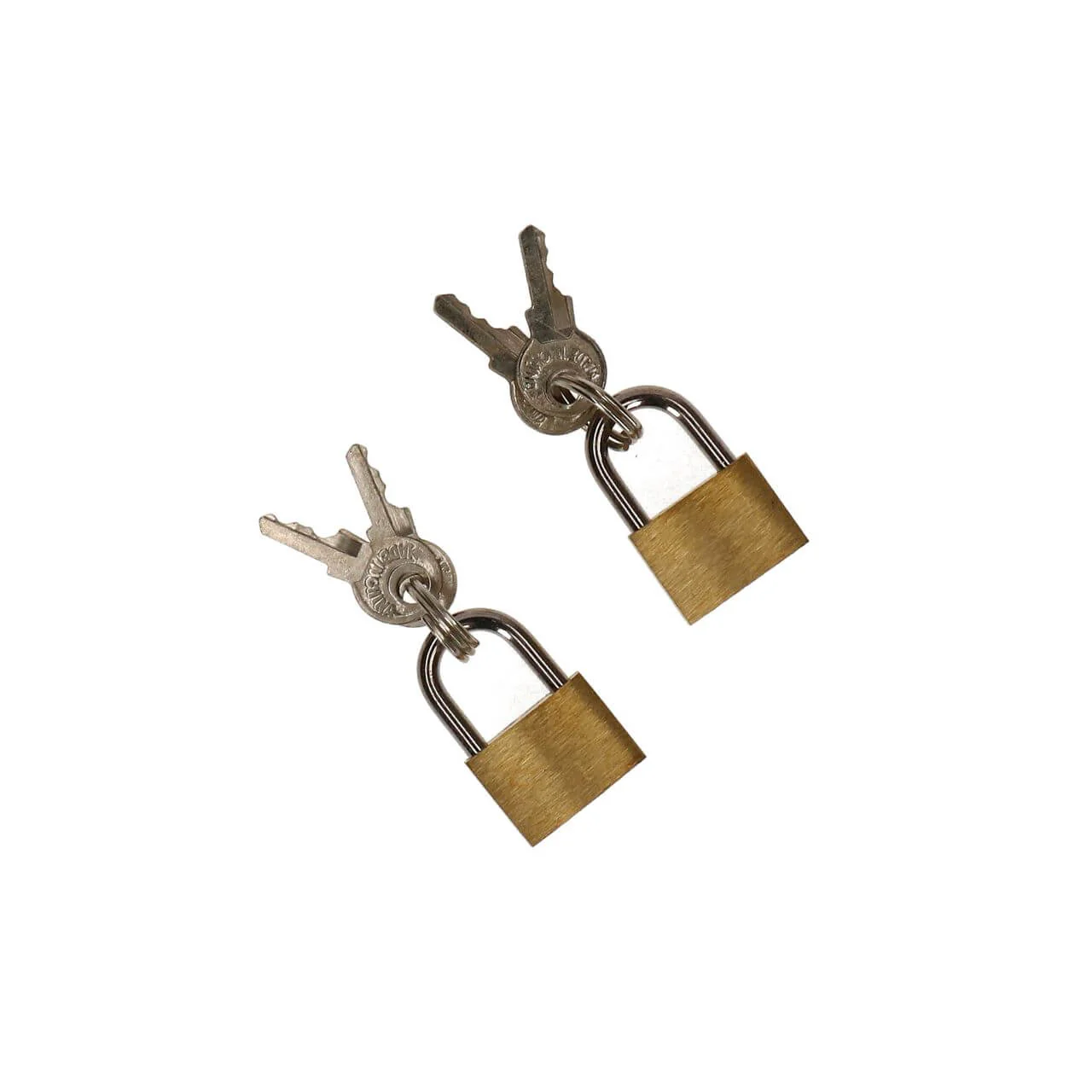 Kofferslot goud/zilver 2 stuks - Image 2