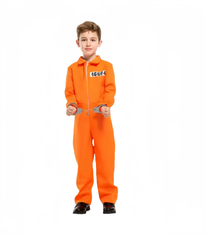 Kostuum gevangene 8 - 10 jaar