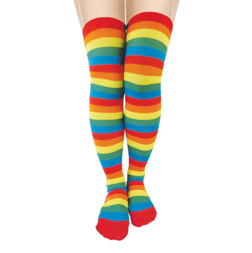 Kousen regenboog one size - Image 2