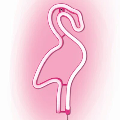 Lamp flamingo neon roze