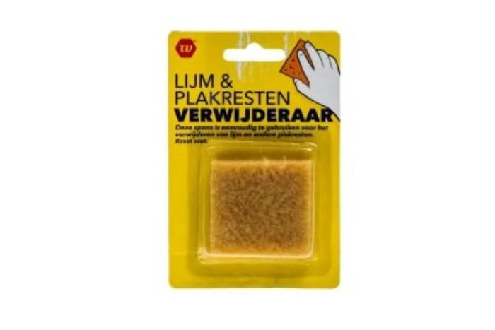 Lijm&plakresten verwijderaar