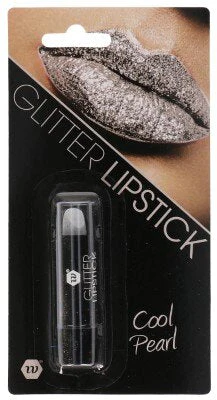 Lipstick make-up glitter zilver 3,5g
