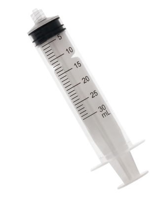 Shotspuit injectie transparant/zwart