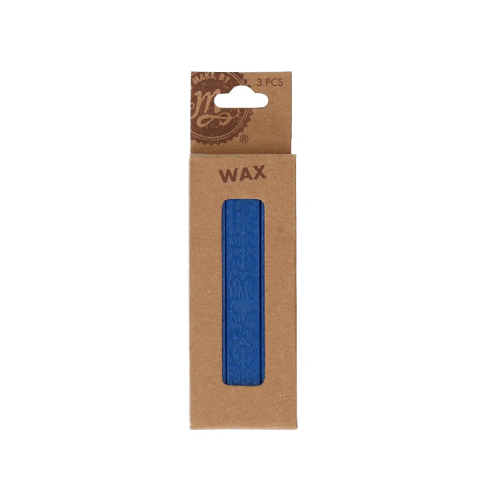 Wax blauw 3 stuks