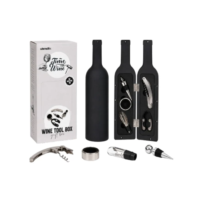 Wijn Accessoire Set Fles - Image 2
