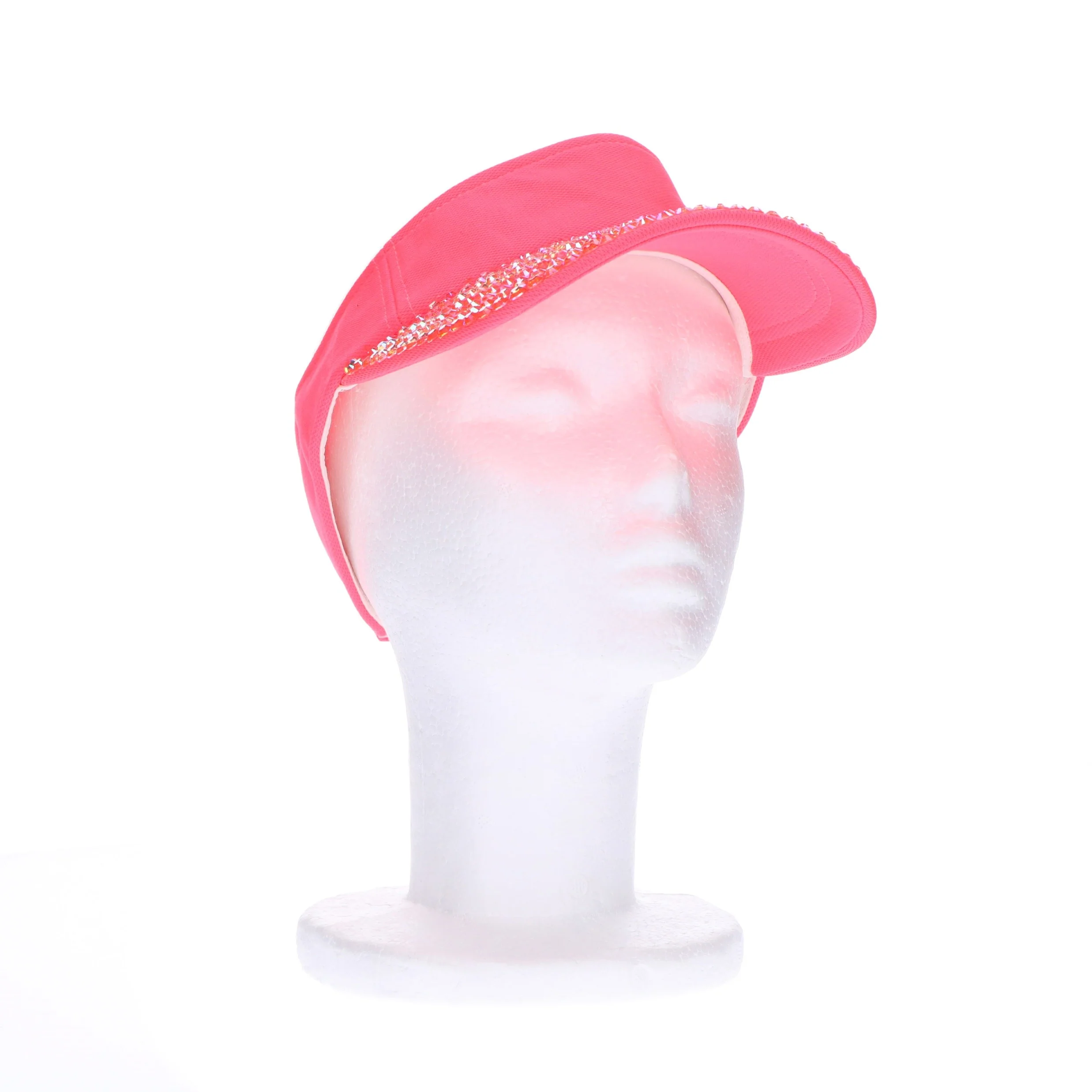 Zonneklep glitter roze - Image 2